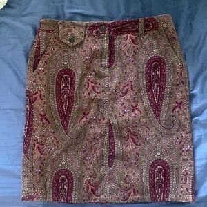 Loft Ann Taylor Corduroy skirt